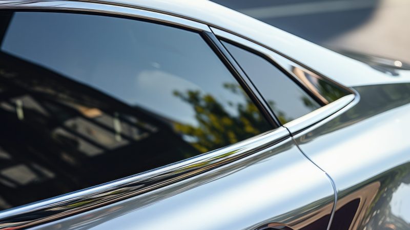 close-up-metallic-car